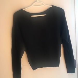 Express black sweater S